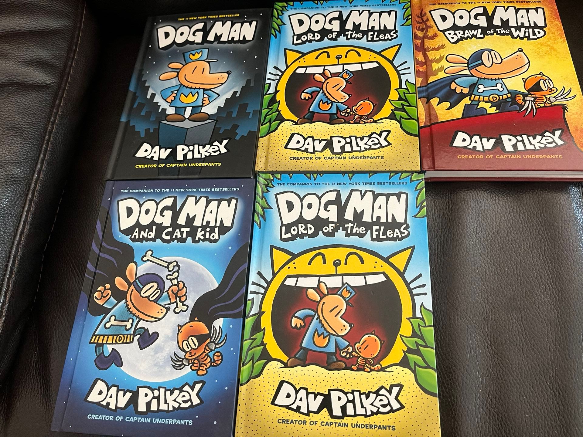 Dog Man Books $9 Each