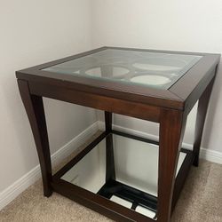 Set Of Glass End Tables For Living Room - RTG