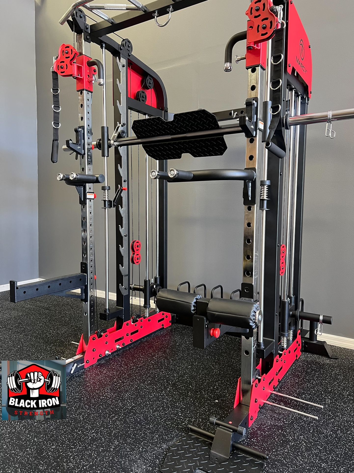 Marcy Deluxe Cage With Smith Machine