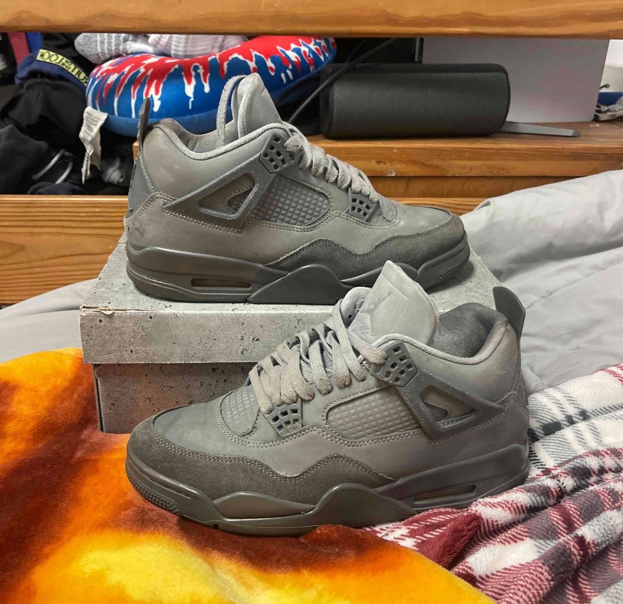 Wet Cement Jordan 4s Size 9