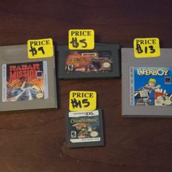 Nintendo Gameboy Advance Ds Lot - $40