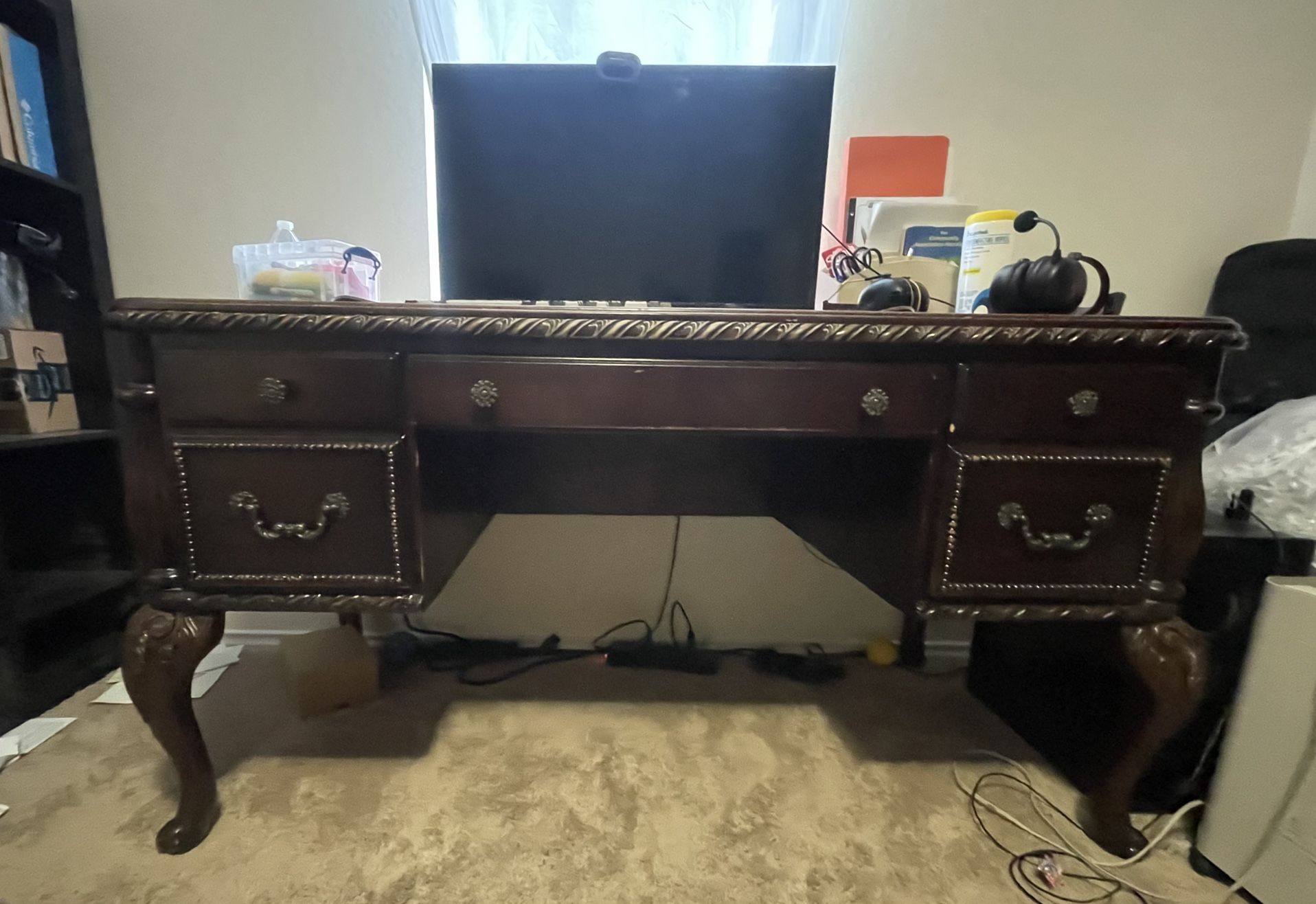 Antique Computer Desk.