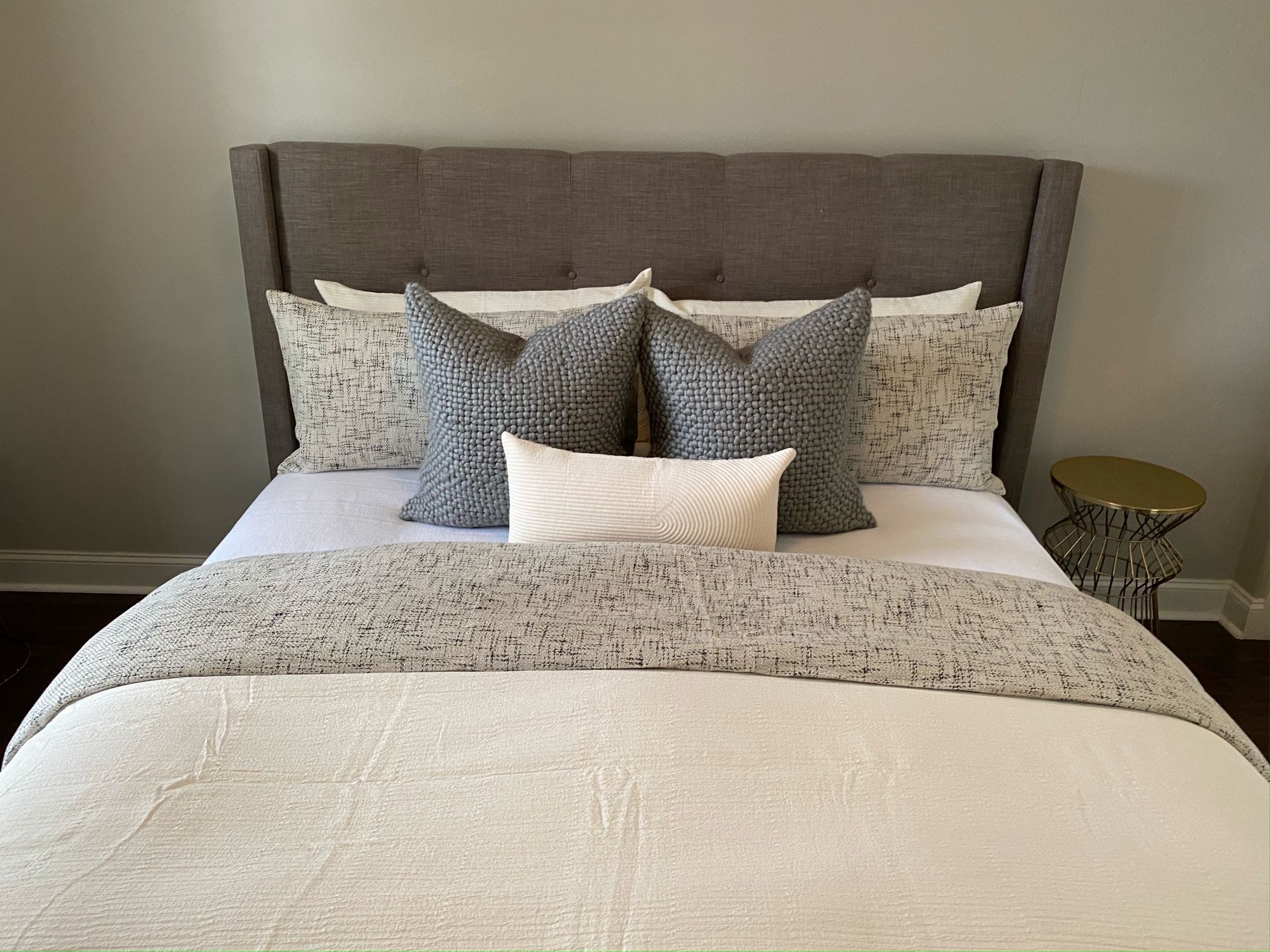 CA King Bed Frame & Head Board