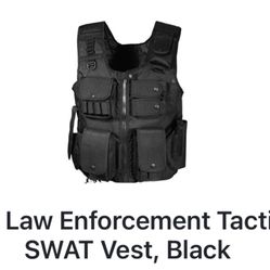 UTG Law Enforcement Tactical SWAT Vest, Black