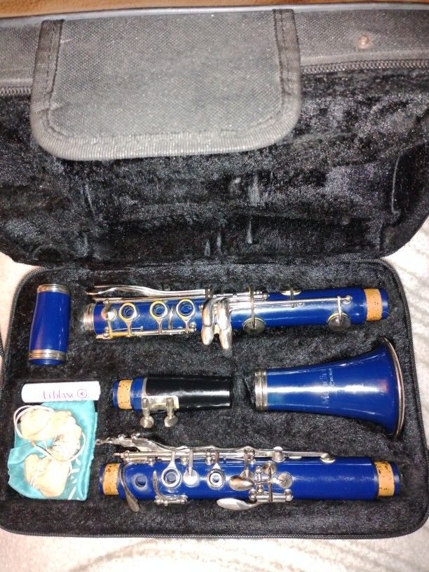 Mendini Blue Bb Clarinet