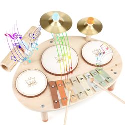 Drum Set - 9 in 1 Musical Instruments