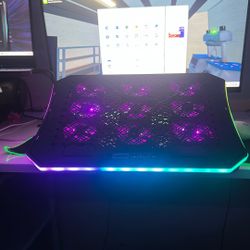 Powerful Quiet Laptop Cooling Pad For Gaming Never Used
