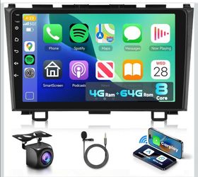 2007 to 2011 Honda CRV Stereo with Wireless Carplay and Android Auto