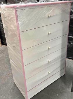 5. Drawer white pink liner