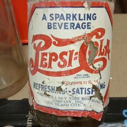 OriginAl 1940s 50s 60s 70s PEPSI COLA BOTTLES  