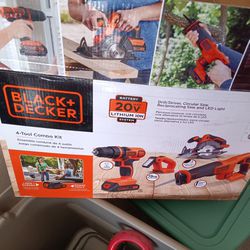 BLACK AND DECKER 4 PIECE PACKAGE