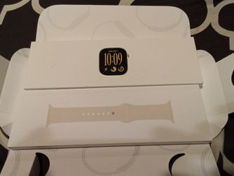 Apple Watch Series 12 42mm Light Gold Al & Sand Sport Band