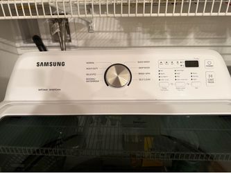 Large capacity washer and dryer set