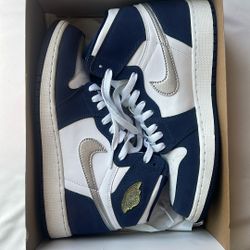 midnight navy jordan 1 grade school 