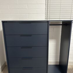 Blue Ikea Dresser