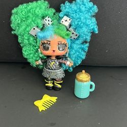 LOL SURPRISE REBEL  REMIX HAIR FLIP DOLL - 4 INCH