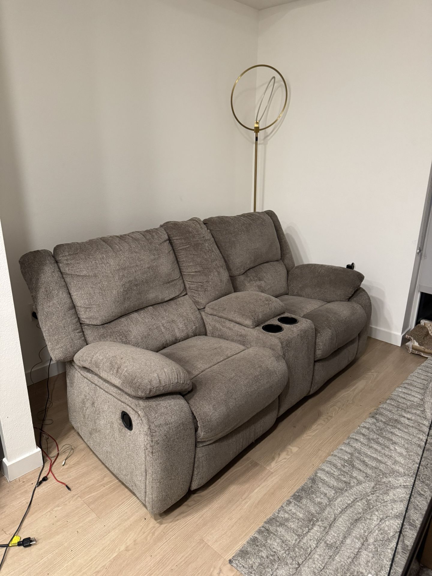 Comfy Manual Reclining Loveseat - Pickup Only