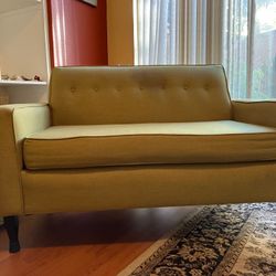 Mid-Century Modern Couch And Loveseat