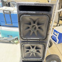 2 15” Kicker L7 R Model With Hifonics Amp 3600 Watts 