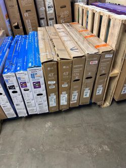 TV open box sizes 24”-86”
