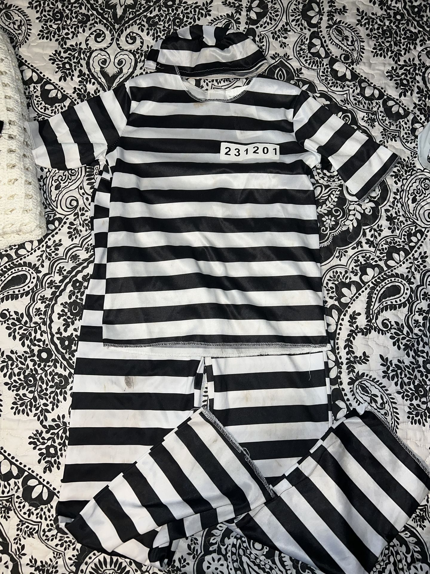 Boys Inmate Costume 