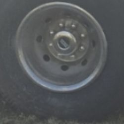 6 Rims and NEW TIRES WITH COVERS 