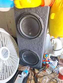 Jl audio subs 10"