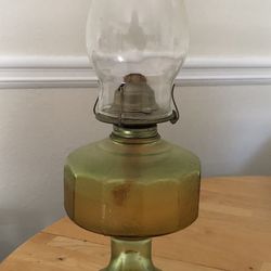 Old Vintage Antique Oil Lamp