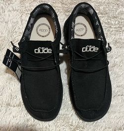 Black Hey Dudes for men