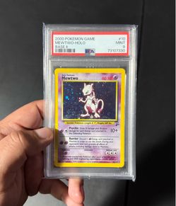 Mewtwo Holo Base Set 2 PSA 9