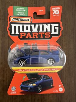 Mitsubishi Evo IV Matchbox Moving-Parts JDM 