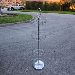 TALL METAL SHOE RACK