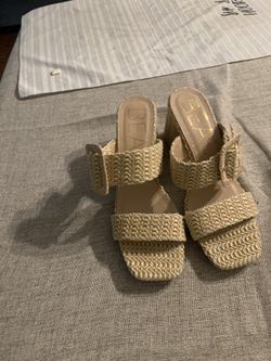 BEACH by Matisse Womens Lucy Block Casual Sandals Casual High Heel 3" & Up - Brown