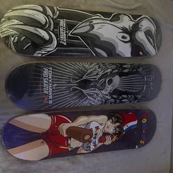 Skate decks rare new decks n used ones