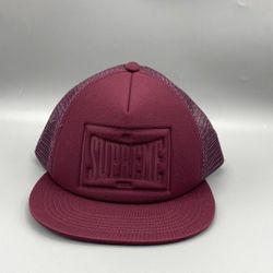 Supreme Hat Mesh Back 5 Panel 