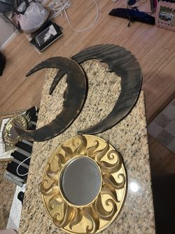 Sun and Moon Wall Decor Set