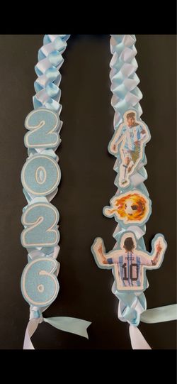 Messi Argentina Graduation Lei