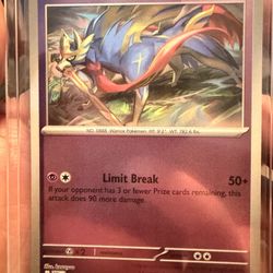 Zacian Pokemon Phantasmal Flames 