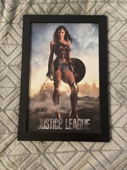 Justice League Wonder Woman Framed Picture 