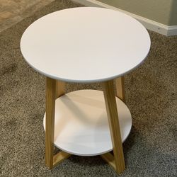 White Side Table 