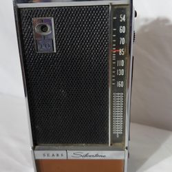Radio Vintage Sears Silvertone – Portátil – Años 50/60 