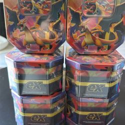Mega Charizard Tin New And Sealed