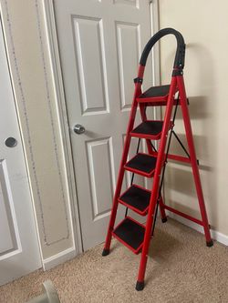 5 Step Folding Ladder