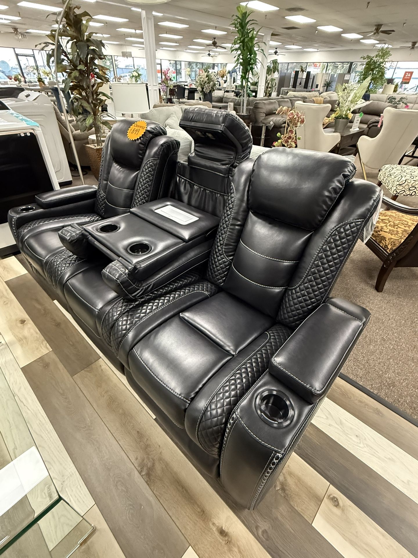 Power Recliner Sofa 