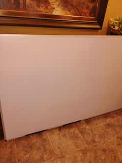 Huge dry erase board.
