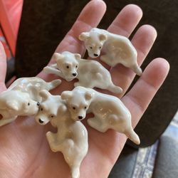 Porcelain Dog Lot 5 