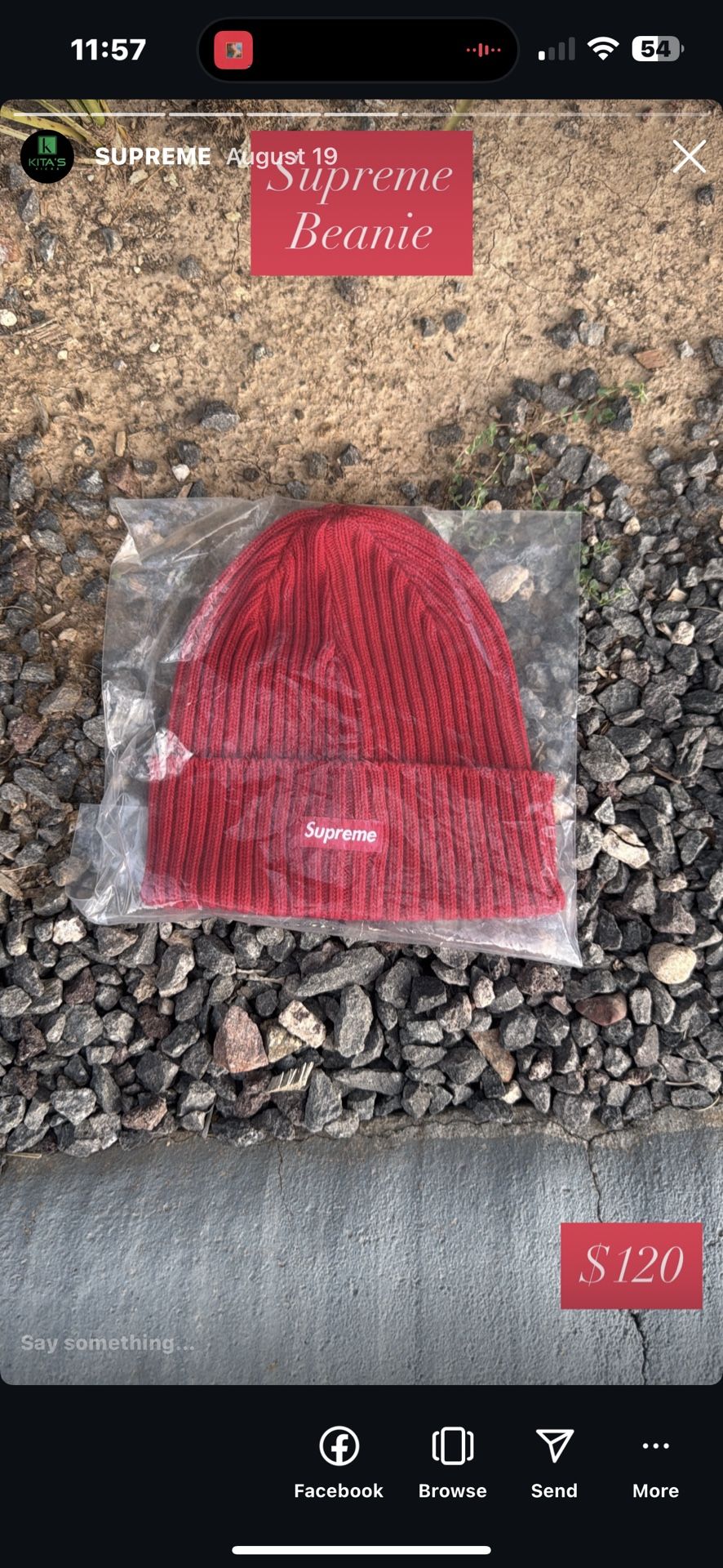 Supreme Beanie