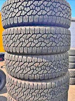 🎃 275 65 20 Goodyear tires Con 80% de Vida Las 4