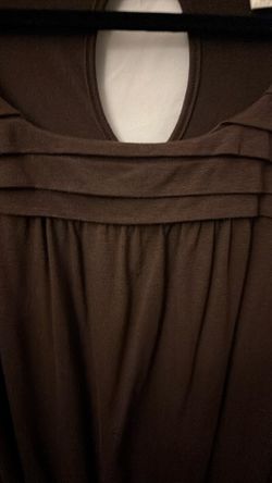 Women’s Brown Sleeveless Top