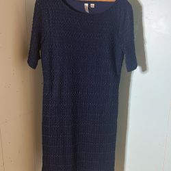 Navy Blue Dress 